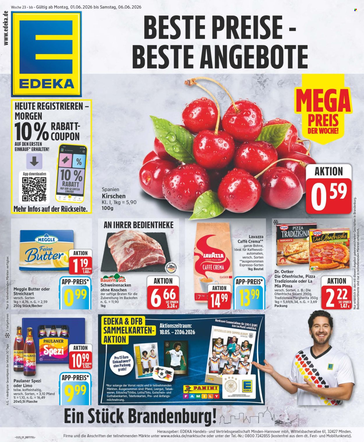 Edeka Prospekte  - 1.06.2026 - 6.06.2026. Seite 1