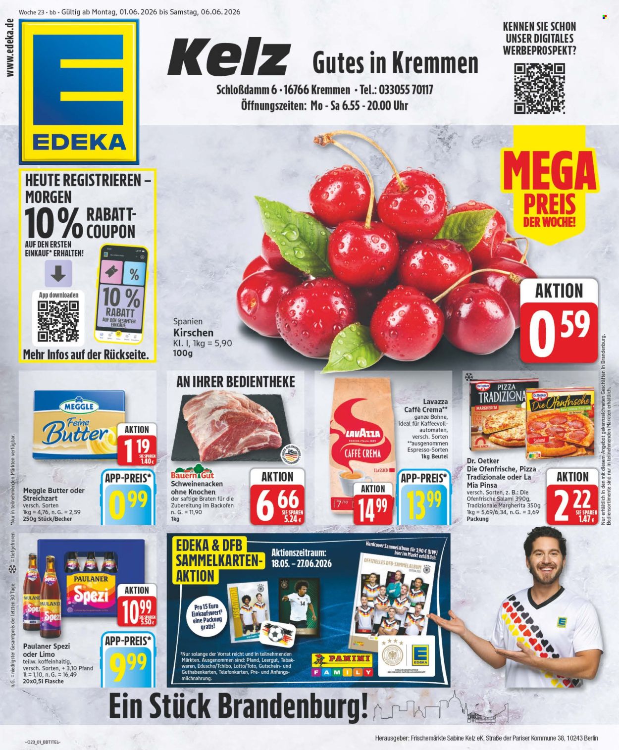 Edeka Prospekte  - 1.06.2026 - 6.06.2026. Seite 1
