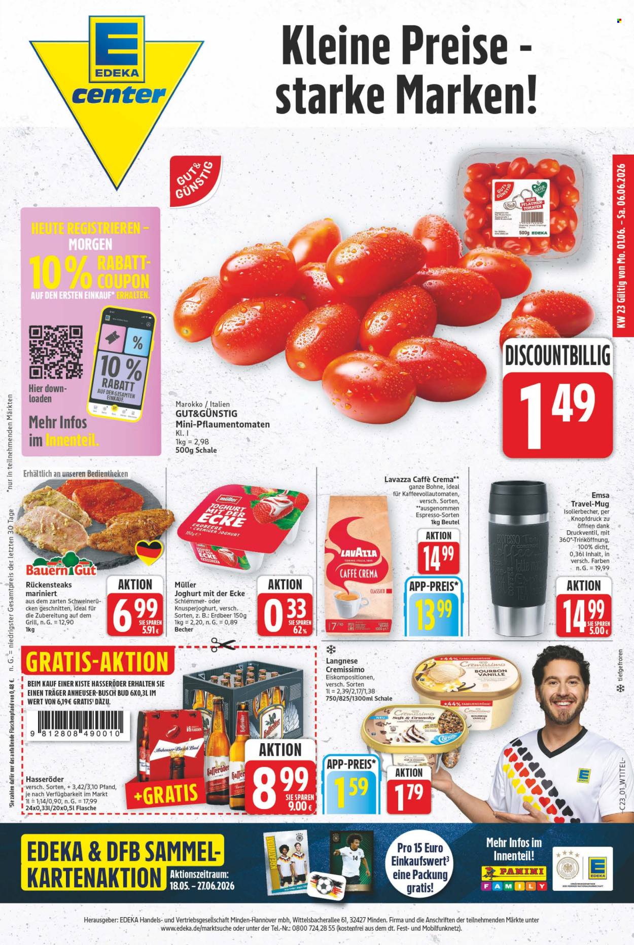 E center Prospekte  - 1.06.2026 - 6.06.2026. Seite 1