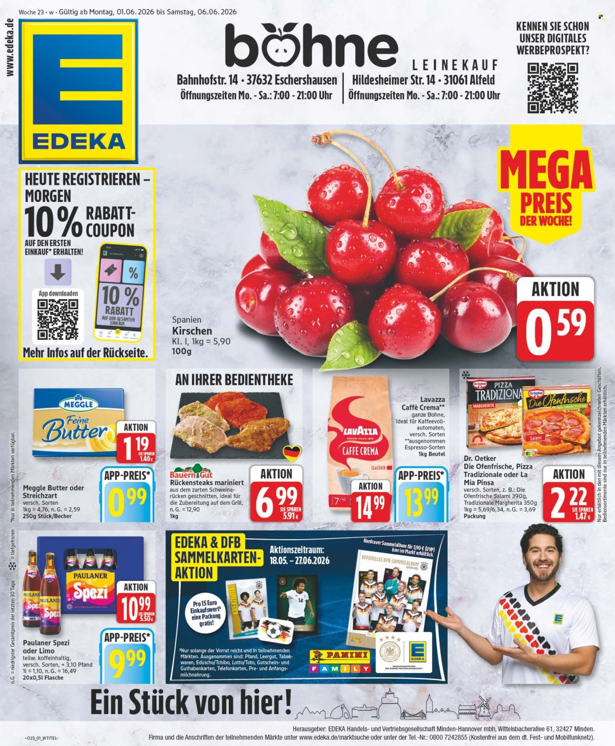 Edeka Prospekte  - 1.06.2026 - 6.06.2026. Seite 1