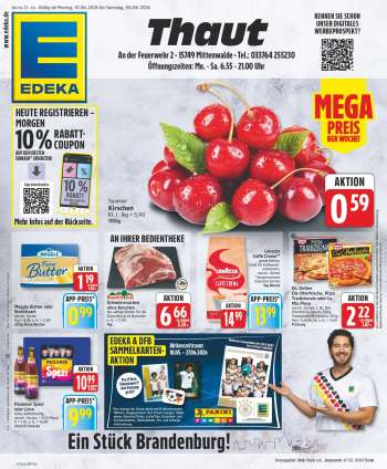 Prospekte Edeka - 1.06.2026 - 6.06.2026.