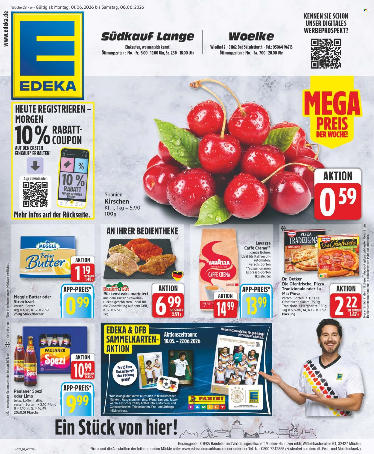 Edeka Prospekte  - 1.06.2026 - 6.06.2026. Seite 1