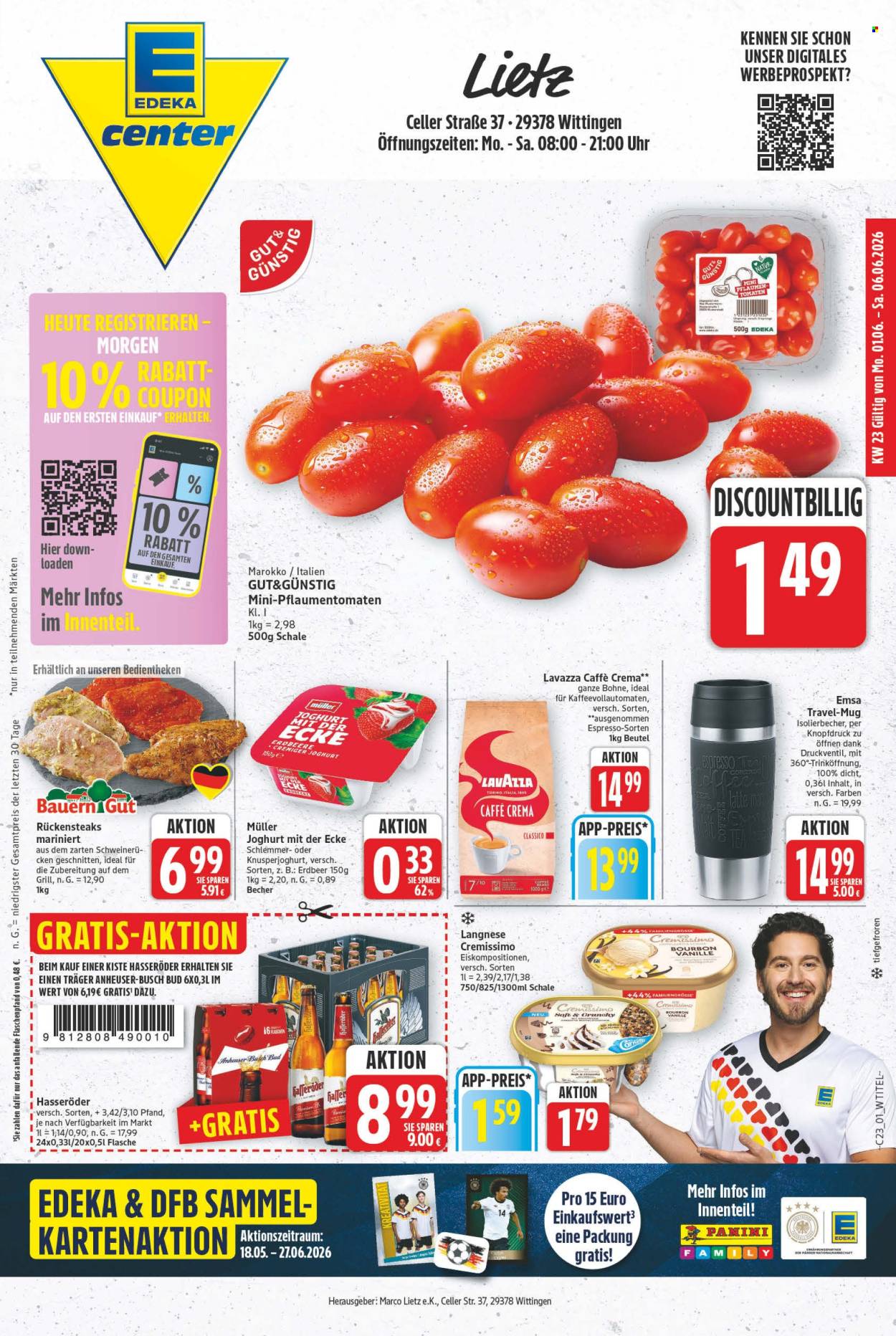 E center Prospekte  - 1.06.2026 - 6.06.2026. Seite 1
