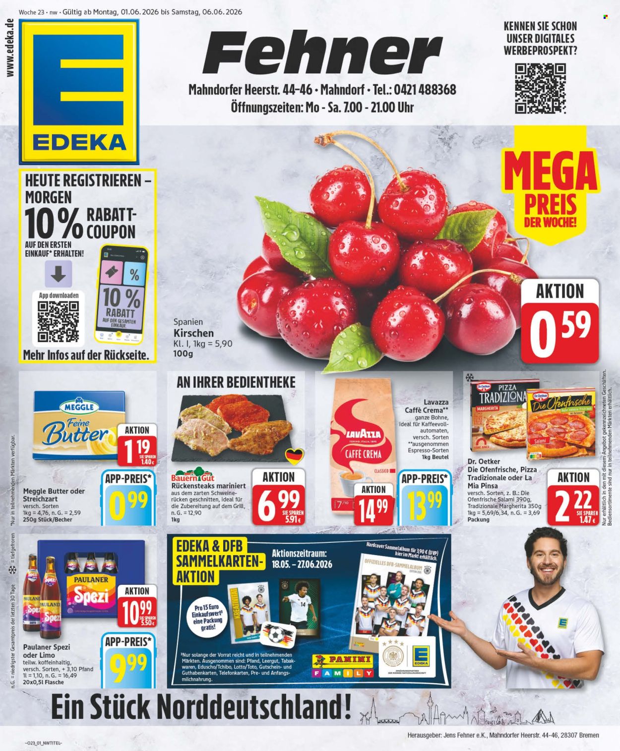 Edeka Prospekte  - 1.06.2026 - 6.06.2026. Seite 1