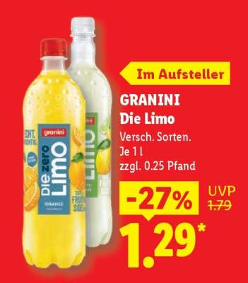 GRANINI Die Limo
