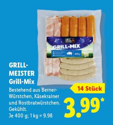 Grillmeister Grill-Mix