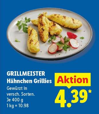 Grillmeister Hähnchen Grillies