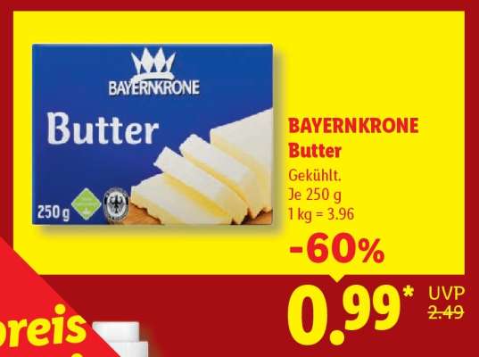 Bayernkrone Butter