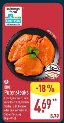 BBQ Putensteaks