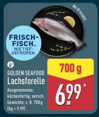 GOLDEN SEAFOOD Lachsforelle