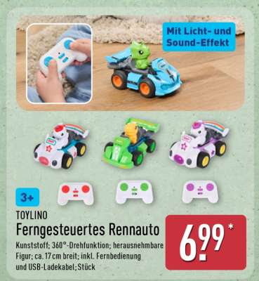 TOYLINO Ferngesteuertes Rennauto