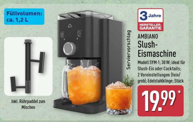 AMBIANO Slush-Eismaschine