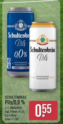 SCHULTENBRÄU Pils/0,0 %