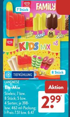 Langnese Eis Mix
