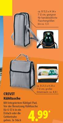 CRIVIT Kühltasche