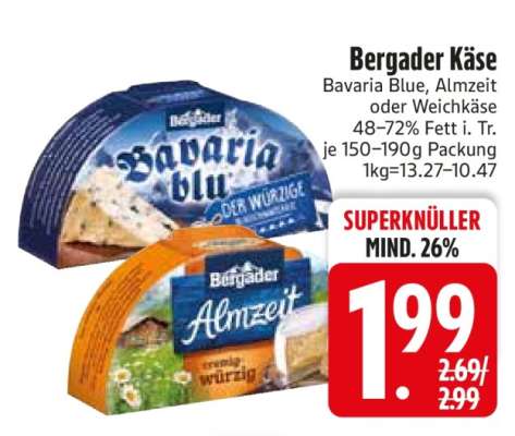 Bergader Käse