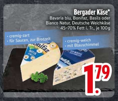 Bergader Käse