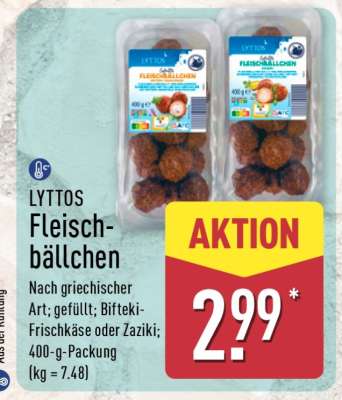 LYTTOS Fleischbällchen
