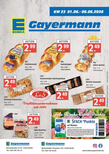 Prospekte Edeka - 1.06.2026 - 6.06.2026.