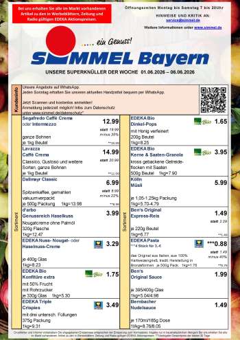 Prospekte Edeka - 1.06.2026 - 6.06.2026.