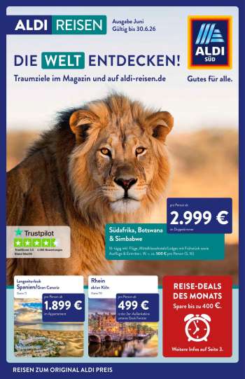 Prospekte ALDI SÜD - 1.06.2026 - 30.06.2026.