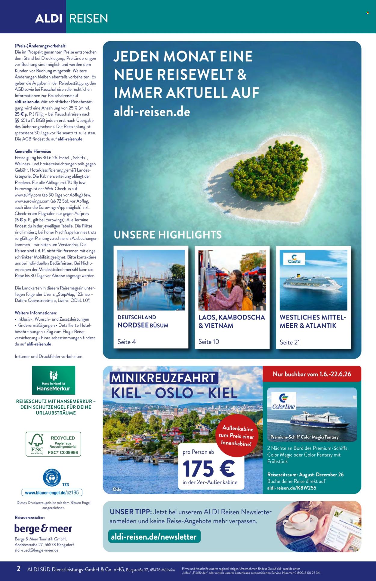 ALDI SÜD Prospekte  - 1.06.2026 - 30.06.2026. Seite 2