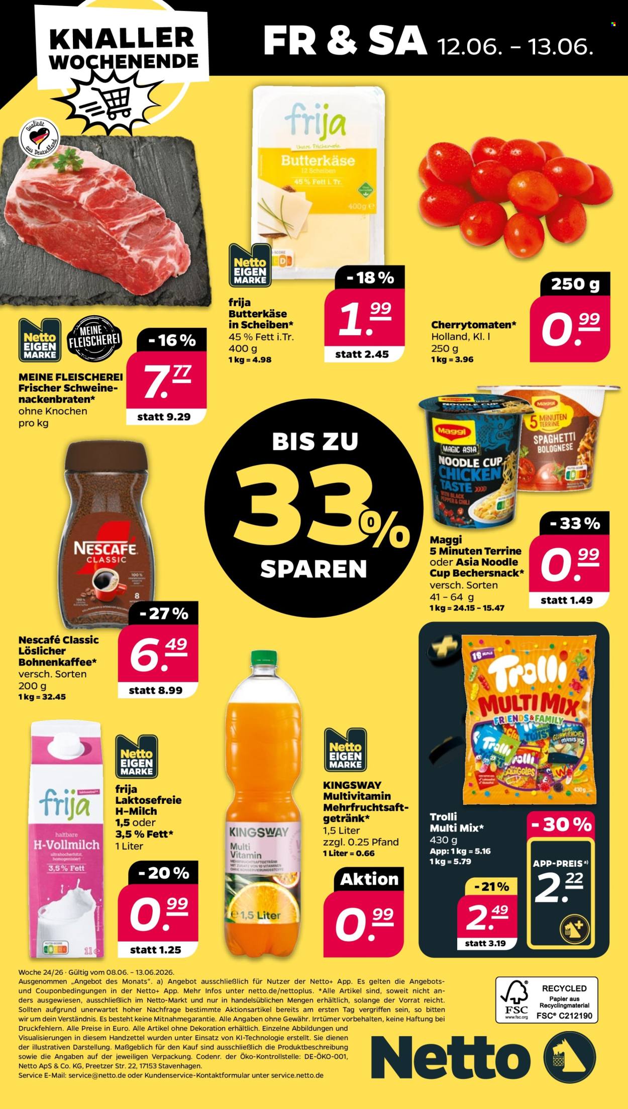 Leták Netto - 8.6.2026 - 13.6.2026. Strana 32