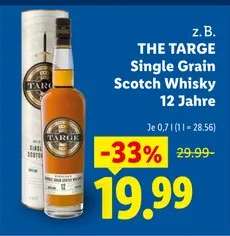 The Targe Single Grain Scotch Whisky 12 Jahre