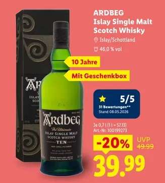 ARDBEG Islay Single Malt Scotch Whisky