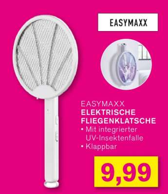 EASYMAXX ELEKTRISCHE FLIEGENKLATSCHE