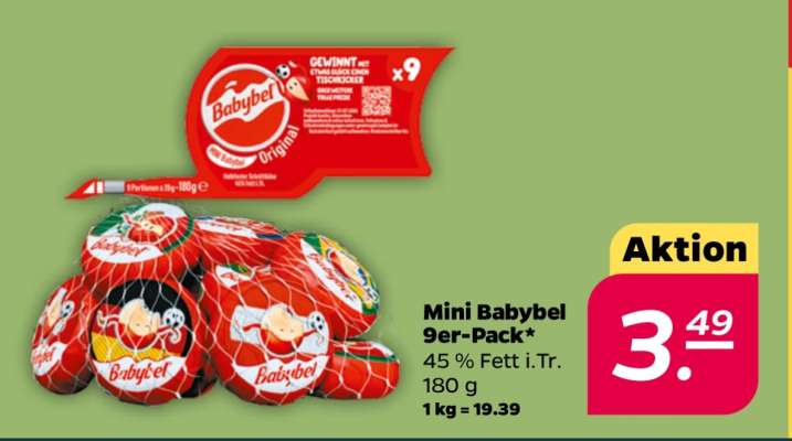 Mini-Babybel 9er-Pack*