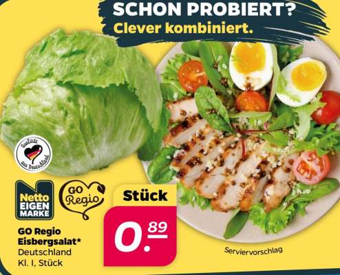 GO Regio Eisbergsalat*