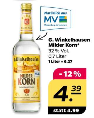 G. Winkelhausen Milder Korn*