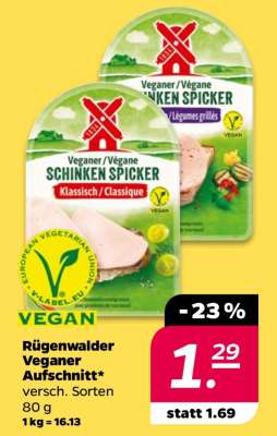 Rügenwalder veganer Aufschnitt