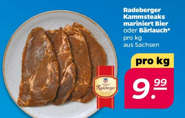 Radeberger Kammsteaks*