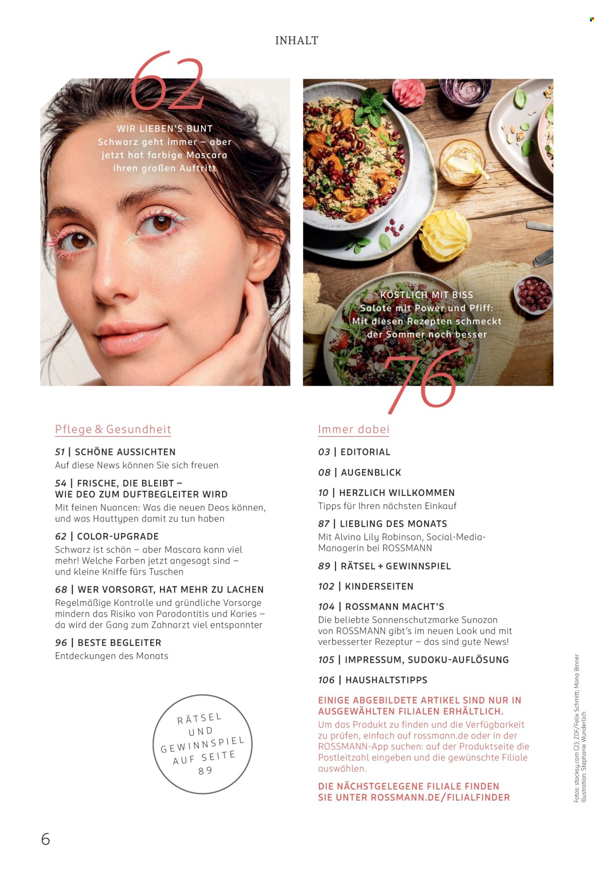 Rossmann Prospekte  - 1.06.2026 - 30.06.2026. Seite 6
