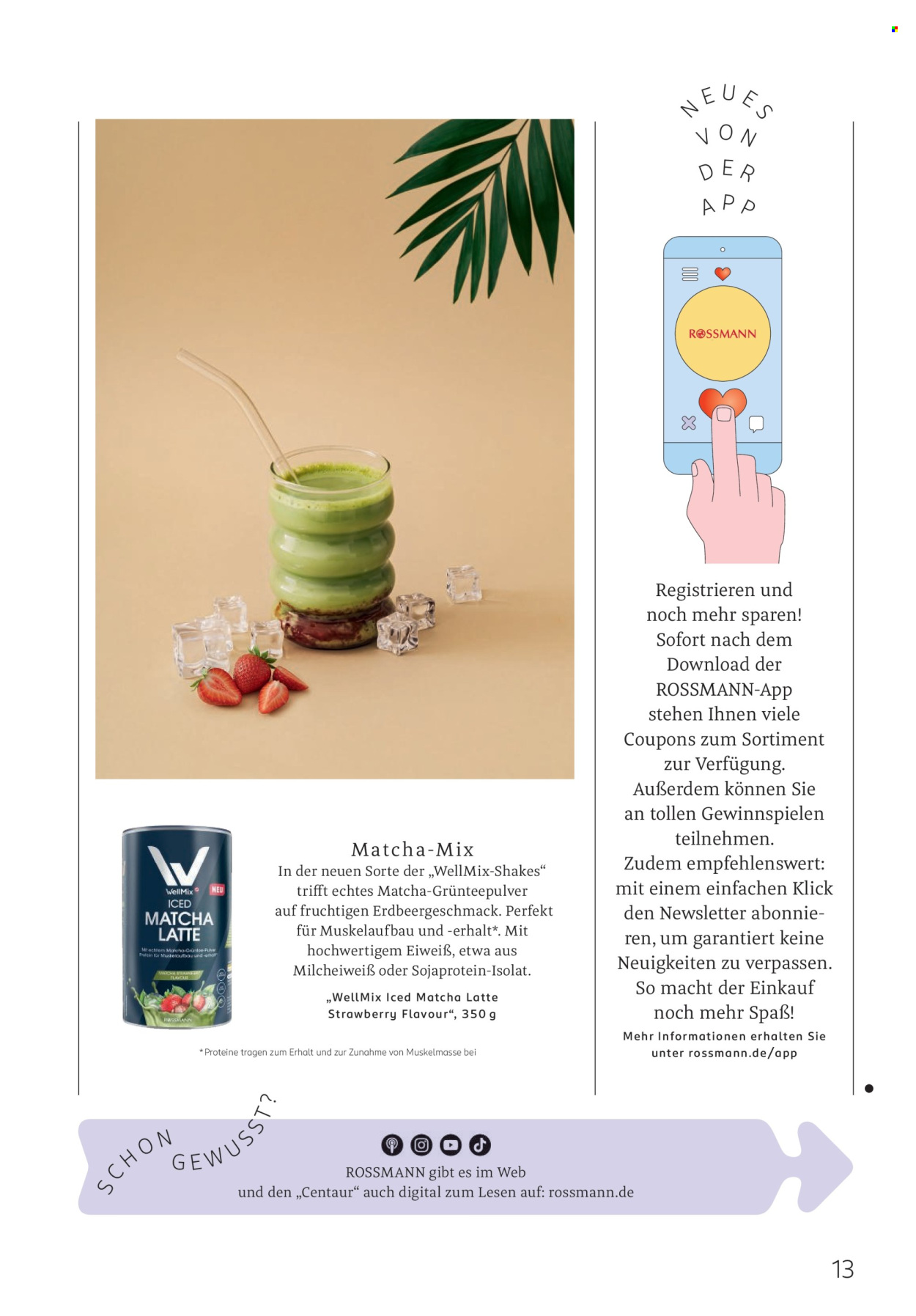 Rossmann Prospekte  - 1.06.2026 - 30.06.2026. Seite 13