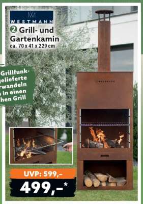Grill- und Gartenkamin