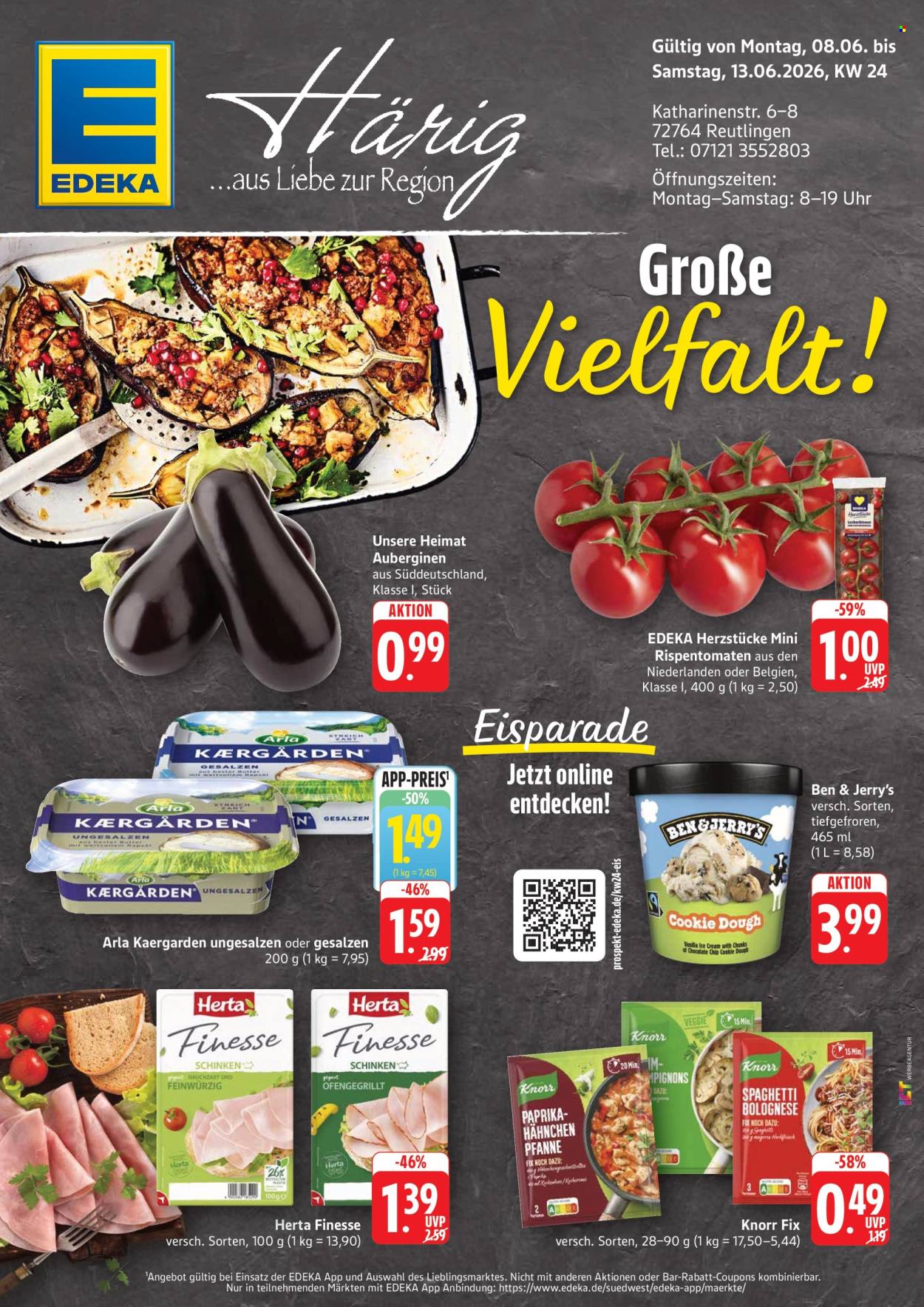 Leták Edeka - 8.6.2026 - 13.6.2026. Strana 1