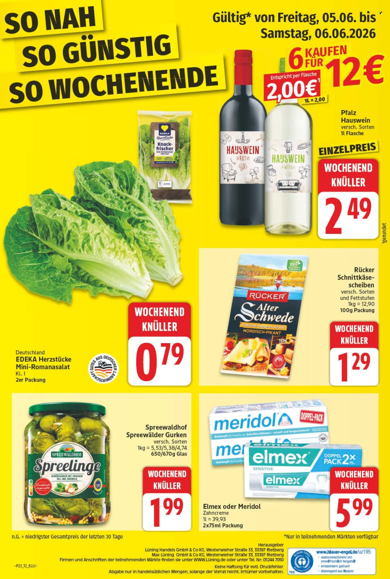 Edeka Prospekte  - 1.06.2026 - 6.06.2026. Seite 12