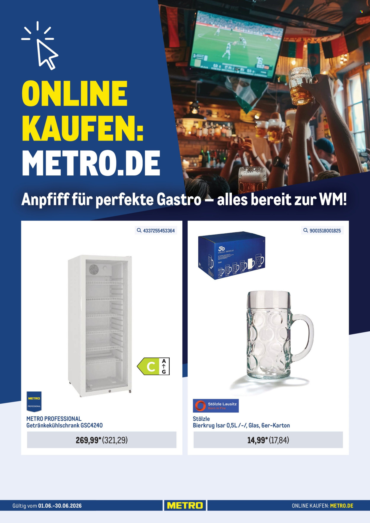 Metro Prospekte  - 1.06.2026 - 30.06.2026. Seite 1