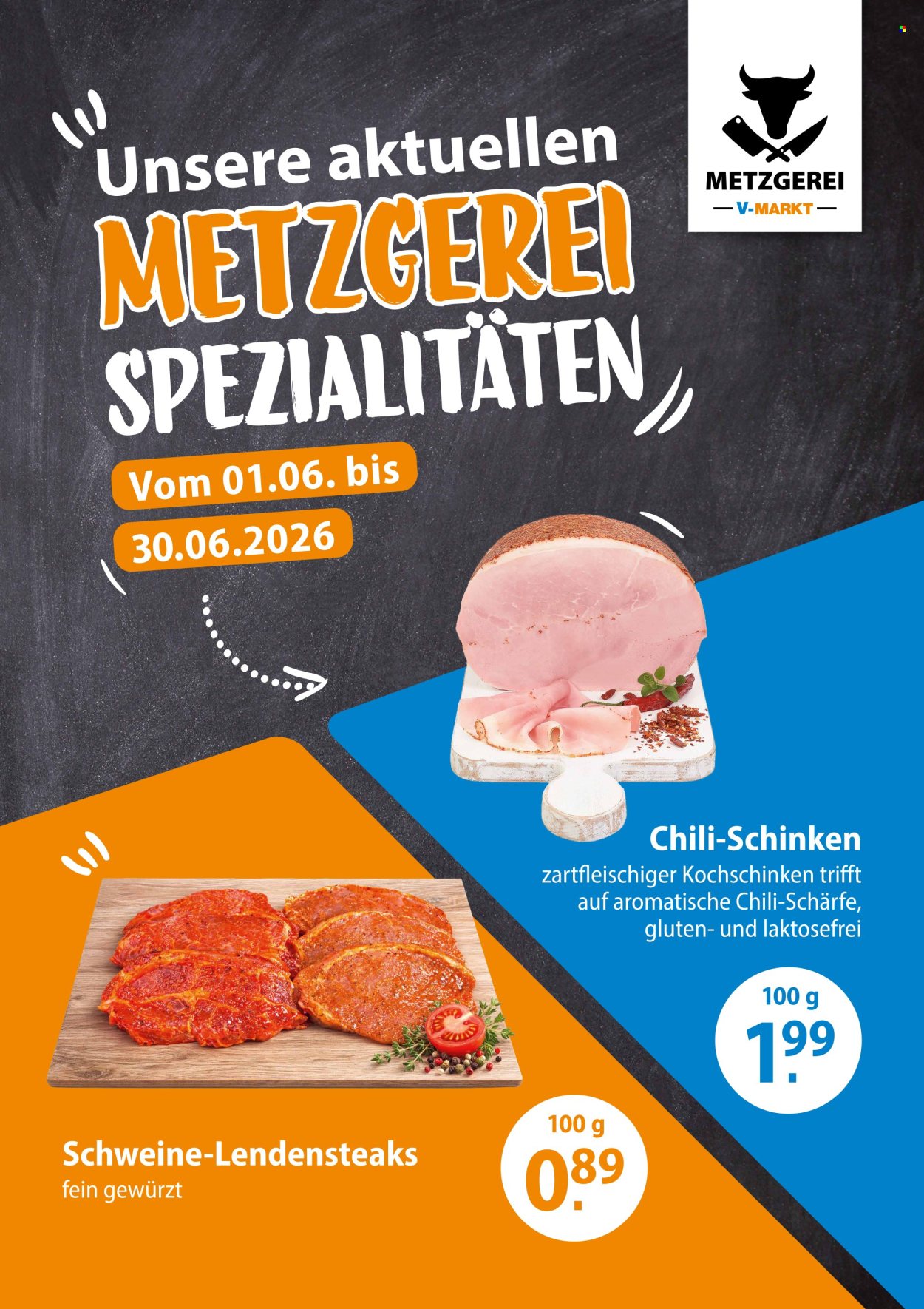 V-Markt Prospekte  - 1.06.2026 - 30.06.2026. Seite 1