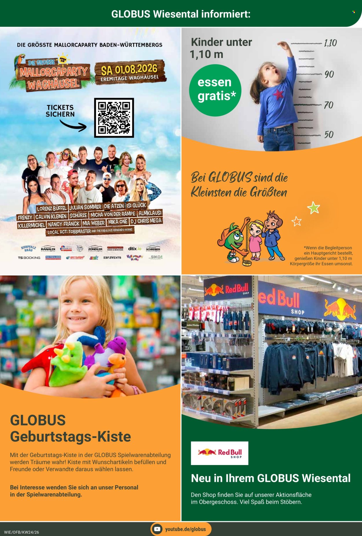 Leták Globus - 8.6.2026 - 13.6.2026. Strana 32