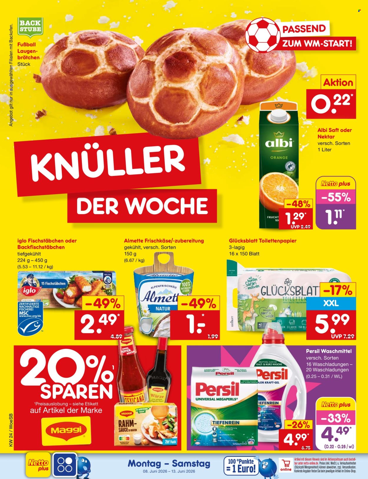 Leták Netto Marken-Discount - 8.6.2026 - 13.6.2026. Strana 4