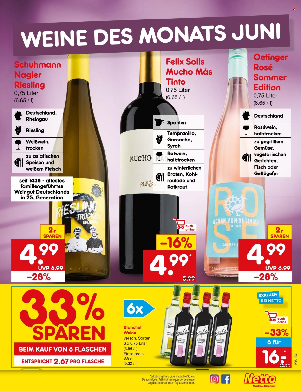 Netto Marken-Discount Prospekte  - 8.06.2026 - 13.06.2026. Seite 33