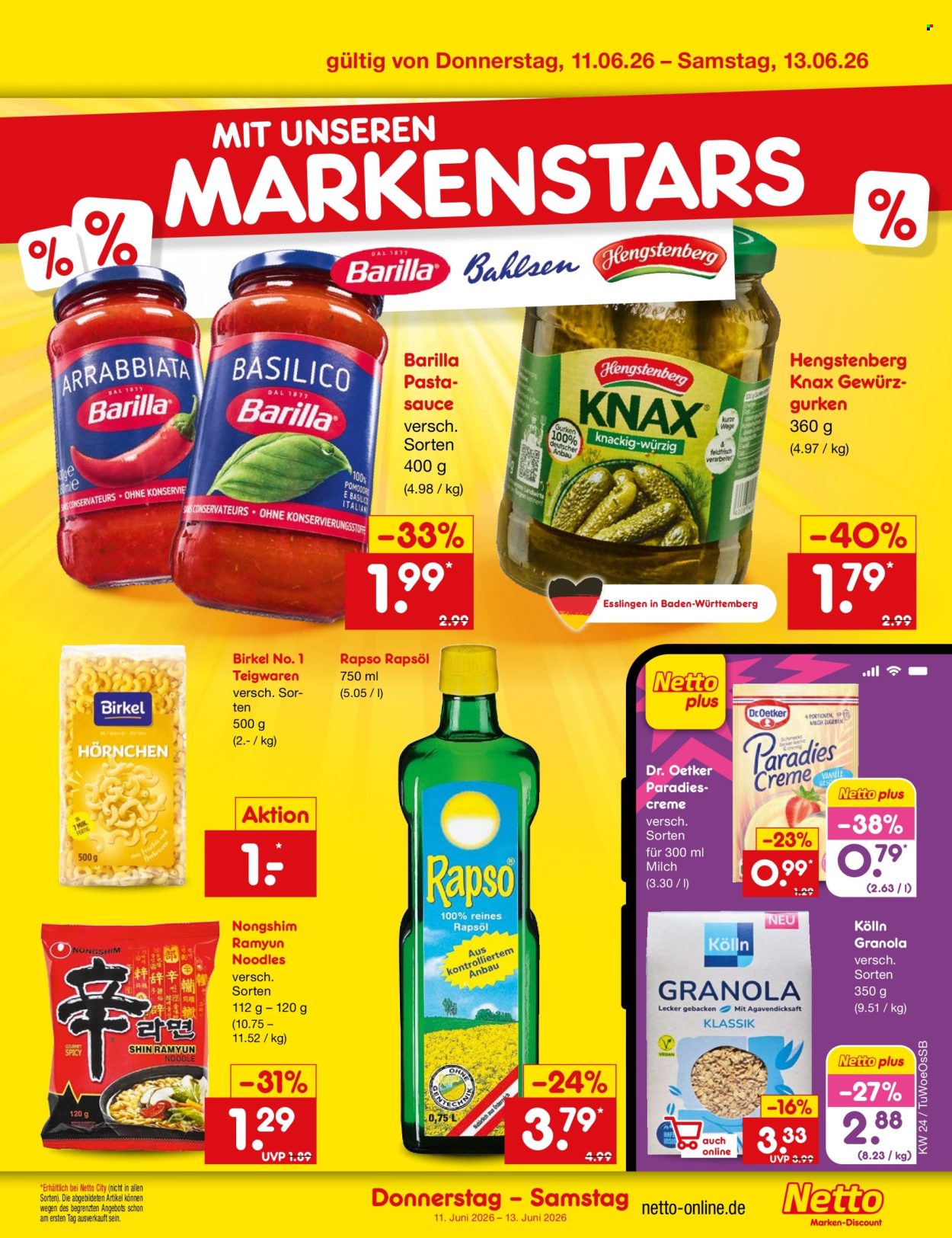 Netto Marken-Discount Prospekte  - 8.06.2026 - 13.06.2026. Seite 57