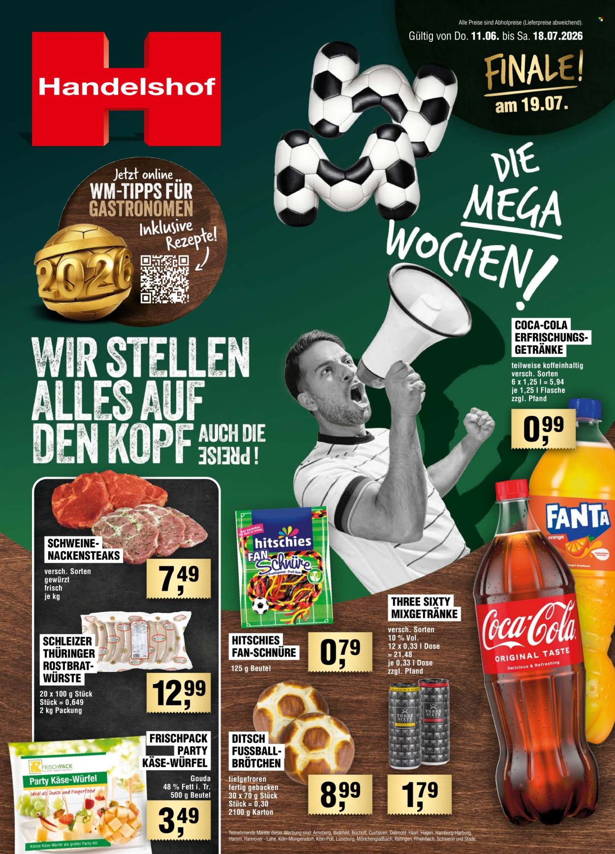 Leták Handelshof - 11.6.2026 - 18.7.2026. Strana 1