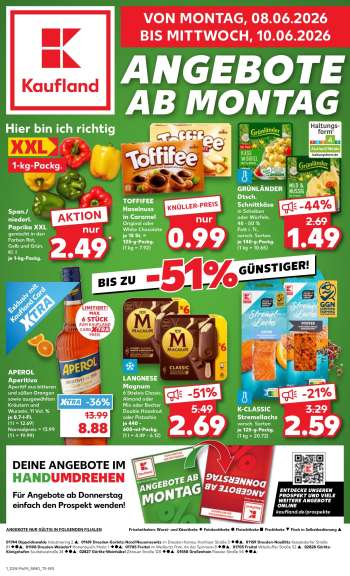 Prospekte Kaufland - 8.06.2026 - 10.06.2026.