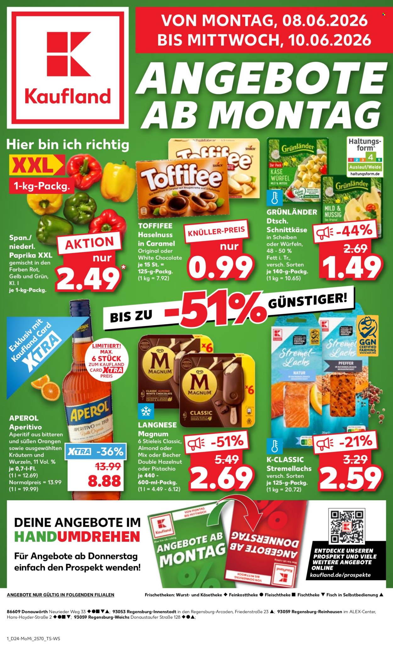Kaufland Prospekte  - 8.06.2026 - 10.06.2026. Seite 1