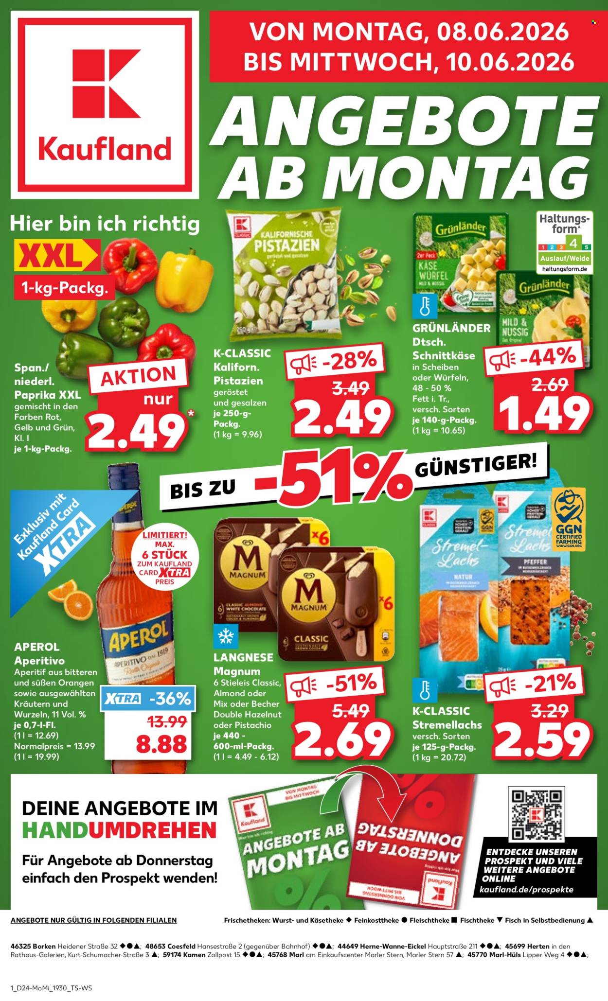 Kaufland Prospekte  - 8.06.2026 - 10.06.2026. Seite 1
